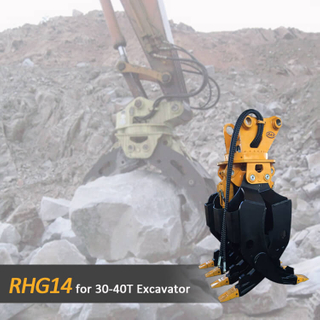 Garfio de piedra RHG14 para excavadora 30-40T