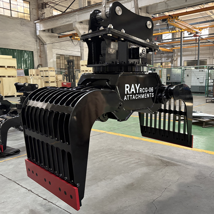 Grapple de demolici&oacute;n y clasificaci&oacute;n RCG-06 para una excavadora 10-15T