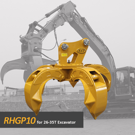Excavator Steel Scrap ARRAK ARGO ORANGE GRAPPLE RHGP-10 EN VENTA