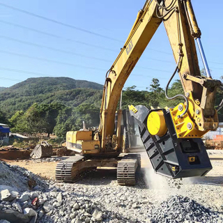 Precio de la cuchara trituradora hidráulica de hormigón de demolición de mandíbula excavadora