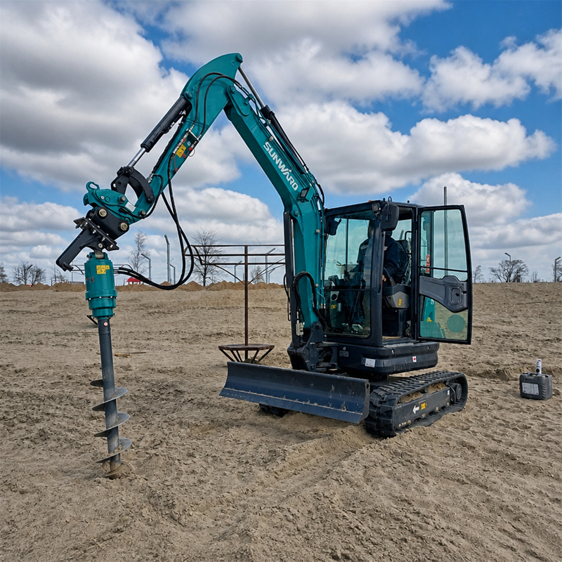 Mini excavador