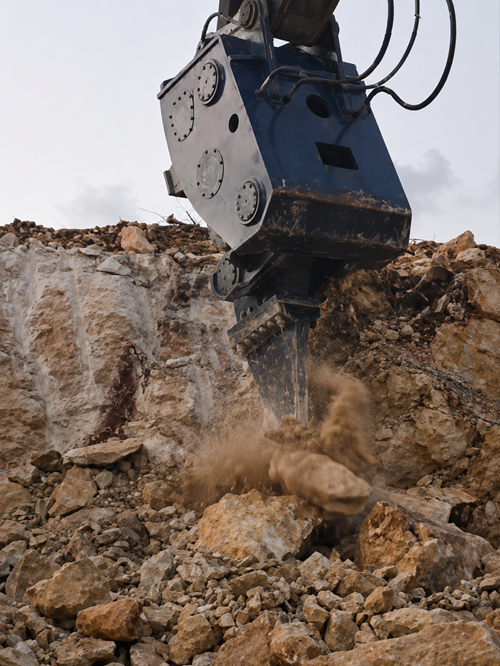 Destripador vibratorio para excavadora RAY 