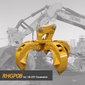 RHGP-08 Rapas hidráulicas Agarrando naranja Peel Peel Grapple para la venta