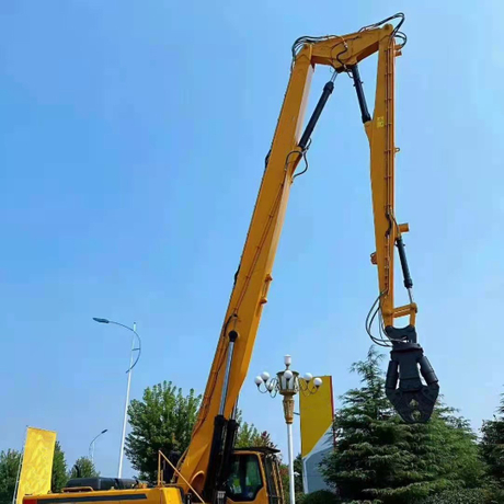 Pluma y brazo de largo alcance de 15 metros para excavadora 20T