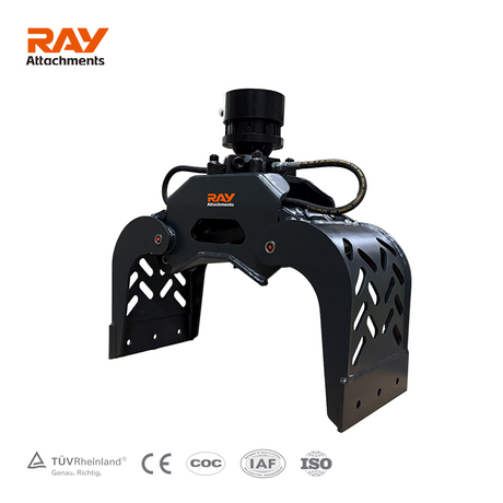 Excavadora 1-2,5 T, agarre de clasificaci&oacute;n, chatarra de Metal, piedra hidr&aacute;ulica, pinza de demolici&oacute;n giratoria RCG-mini