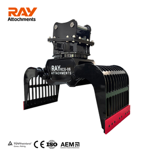 Grapple de demolici&oacute;n y clasificaci&oacute;n RCG-06 para una excavadora 10-15T