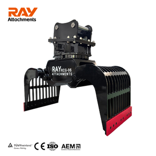 Grapple de demolici&oacute;n y clasificaci&oacute;n RCG-06 para una excavadora 10-15T
