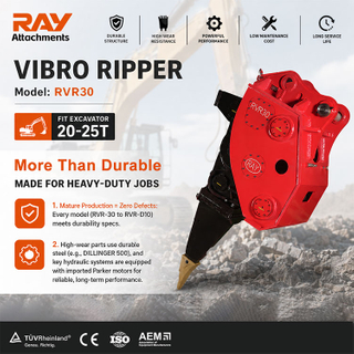RPIPT VIBRO RVR-30 PARA EXCAVATOR DE 20-25 TON