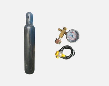 Botella de N2 y kits de carga*1