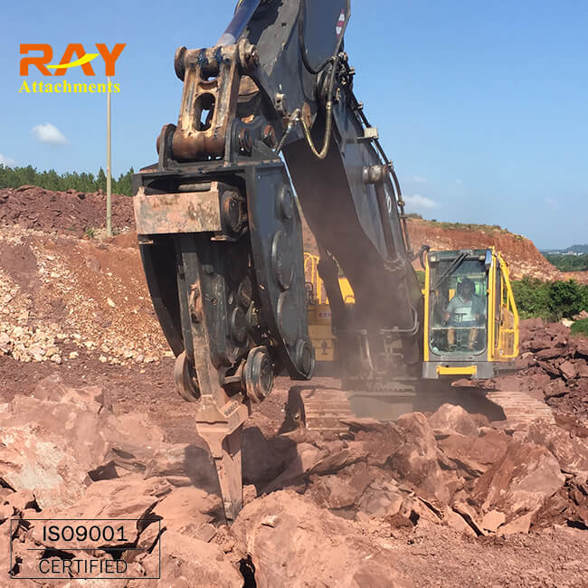 Excavadora Vibro ripper Martillo de alta frecuencia Para minería de rocas