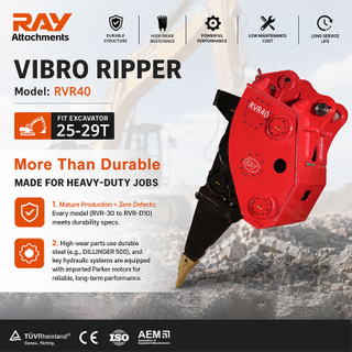 RIPPER VIBRO RVR-40 para excavador de 25-29 toneladas