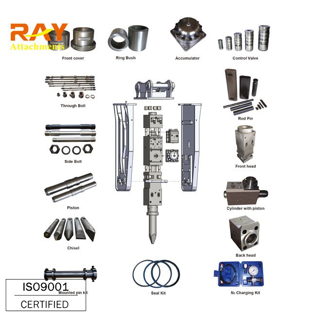 Excavadora rompe rocas RHB68