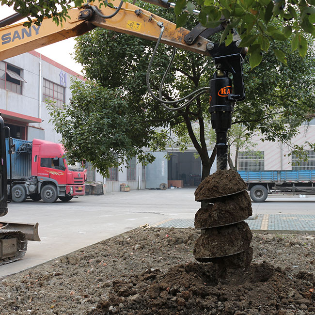 Taladro de barrena de tierra REA3500 para excavadora