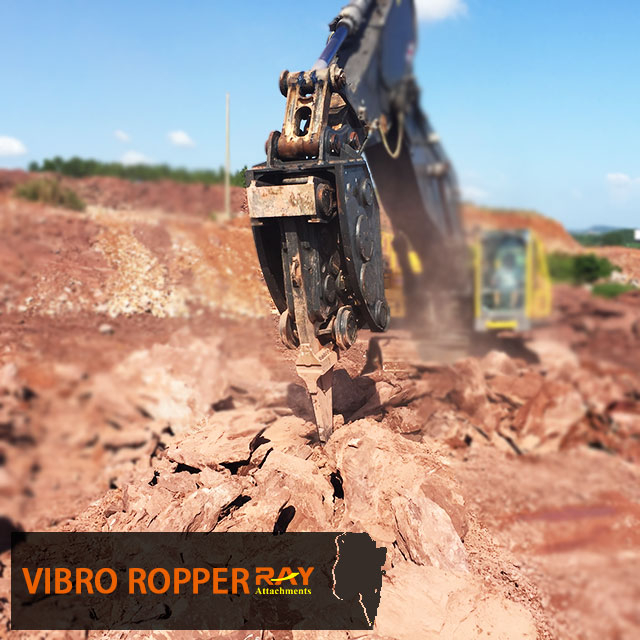 Desgarrador vibratorio para excavadora RVRD10